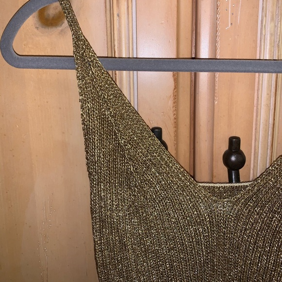 Free People Gold Bodysuit - Picture 2 of 5